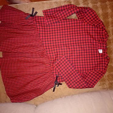 DeÄija haljina ā karirani dezen - Model: haljina sa dugim rukavima - na lalafo.rs DeÄija haljina ā karirani dezen - Model: haljina sa dugim rukavima -