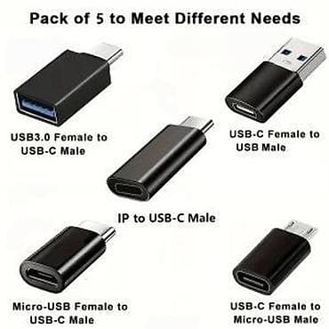 zenske broj: Adapteri od USB-C do USB 3.0, set od 5 komada NOVO. Opis proizvoda at lalafo.rs — 8 zenske broj: Adapteri od USB-C do USB 3.0, set od 5 komada NOVO. Opis proizvoda — 8