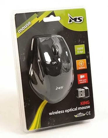 MS KING bežični optički miš - Bežična veza sa USB nano risiverom na lalafo.rs MS KING bežični optički miš - Bežična veza sa USB nano risiverom