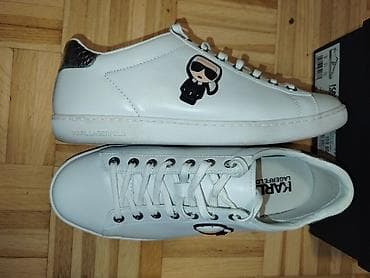 Karl Lagerfeld K/Ikonik patike – bele kožne niske tene UG 27cm - na lalafo.rs — 4 Karl Lagerfeld K/Ikonik patike – bele kožne niske tene UG 27cm - — 4