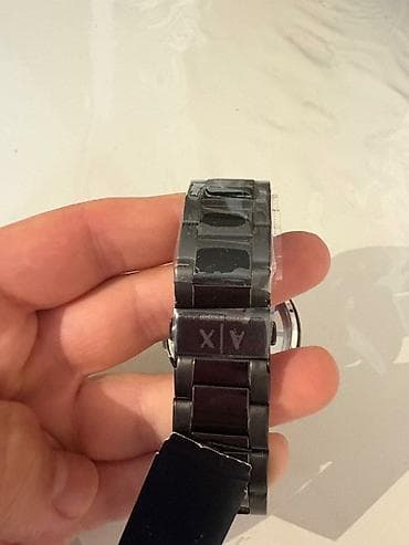 Armani Exchange Hampton NOVO Na prodaju NOVI crni muski sat marke na lalafo.rs — 6 Armani Exchange Hampton NOVO Na prodaju NOVI crni muski sat marke — 6