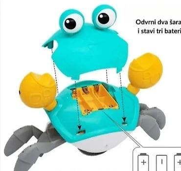 Setajuca muzicka kraba novo hit igracka za decu akcija cene nisu at lalafo.rs — 4 Setajuca muzicka kraba novo hit igracka za decu akcija cene nisu — 4