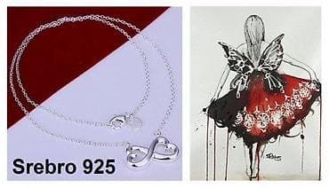 pantalone butiku ali: Srebrna ogrlica 925 – simbol beskonačnosti sa srcima - Materijal na lalafo.rs — 3 pantalone butiku ali: Srebrna ogrlica 925 – simbol beskonačnosti sa srcima - Materijal — 3