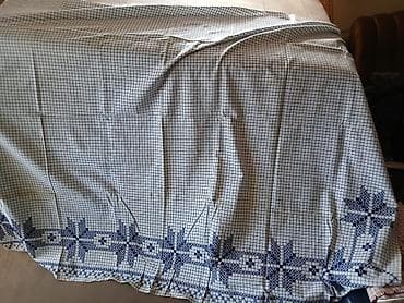 Pamučne stolnjake sa vezom – 2 komada. Dimenzija 204x138 cm. Cena je na lalafo.rs — 2 Pamučne stolnjake sa vezom – 2 komada. Dimenzija 204x138 cm. Cena je — 2