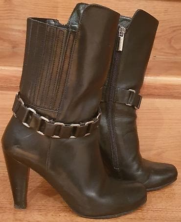 PINKO original kožne čizme, broj 37. Atraktivne, imaju kaiš oko na lalafo.rs — 8 PINKO original kožne čizme, broj 37. Atraktivne, imaju kaiš oko — 8
