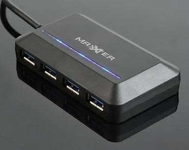MAXXER USB 3.1 Type‑C HUB – 4 porta - Četvorostruki USB razdelnik sa na lalafo.rs MAXXER USB 3.1 Type‑C HUB – 4 porta - Četvorostruki USB razdelnik sa