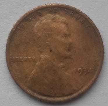 Američki peni “Wheat Cent” – 1934. - Nominala: One Cent (1¢) - na lalafo.rs — 1 Američki peni “Wheat Cent” – 1934. - Nominala: One Cent (1¢) - — 1