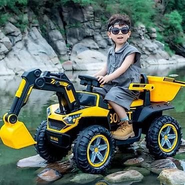 Toy Vehicles & Accessories: Dečiji električni bager/kipper vozilo na akumulator – off-road dizajn at lalafo.rs — 1 Toy Vehicles & Accessories: Dečiji električni bager/kipper vozilo na akumulator – off-road dizajn — 1