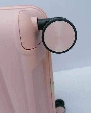 Watches: Tvrdi kofer na točkiće – roze - Materijal: tvrda plastika (ABS/PC at lalafo.rs — 4 Watches: Tvrdi kofer na točkiće – roze - Materijal: tvrda plastika (ABS/PC — 4