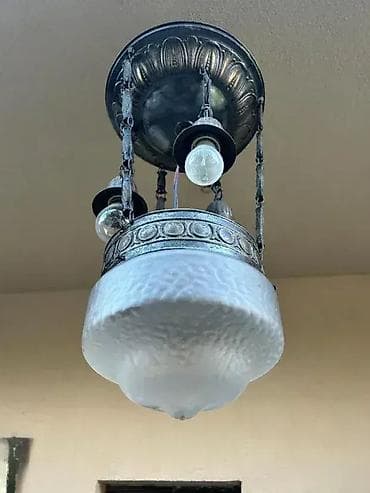 Antique Lamps: Stari secesijski luster br. 2 Stari luster - Secesija U dobrom stanju at lalafo.rs — 9 Antique Lamps: Stari secesijski luster br. 2 Stari luster - Secesija U dobrom stanju — 9