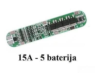 Home & Garden: BMS zaštitna ploča za 5S Li-ion/LiPo baterijski paket – 15A - at lalafo.rs — 1 Home & Garden: BMS zaštitna ploča za 5S Li-ion/LiPo baterijski paket – 15A - — 1