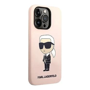 Maska Karl Lagerfeld Hc Silicone NFT Ikonik za iPhone 15 Pro 6.1 roze na lalafo.rs — 2 Maska Karl Lagerfeld Hc Silicone NFT Ikonik za iPhone 15 Pro 6.1 roze — 2