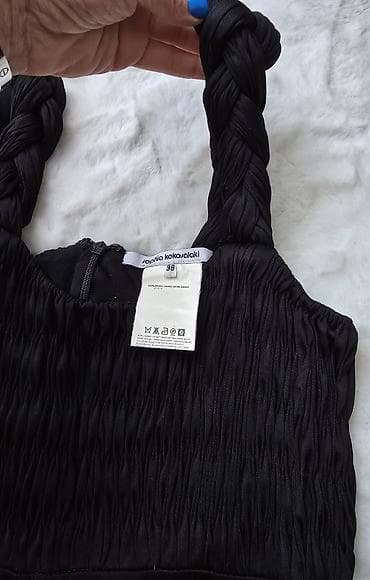 Predivna original Sophia Kokosalaki crna haljina. 100% viskoza na lalafo.rs — 5 Predivna original Sophia Kokosalaki crna haljina. 100% viskoza — 5