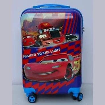 za svaki dan: Dečji kofer na točkiće – Disney Cars (Lightning McQueen) - Tvrda ABS at lalafo.rs — 7 za svaki dan: Dečji kofer na točkiće – Disney Cars (Lightning McQueen) - Tvrda ABS — 7
