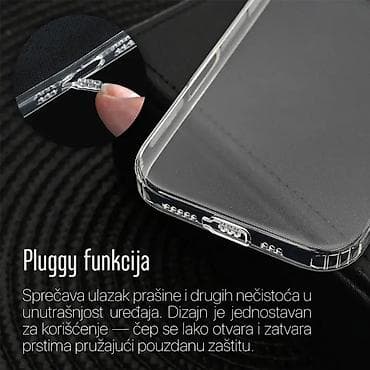Maska silikonska Ultra Thin with pluggy za iPhone 16 6.1 transparent na lalafo.rs — 2 Maska silikonska Ultra Thin with pluggy za iPhone 16 6.1 transparent — 2