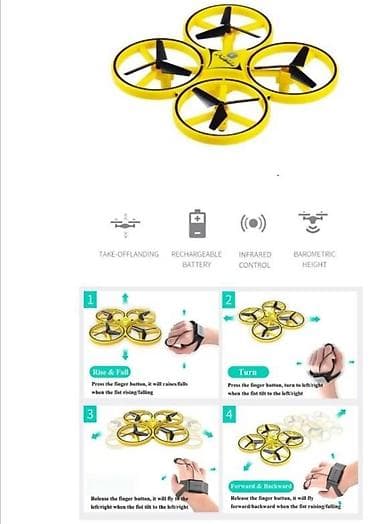 Dron Fire Fly – Upravljanje pokretom ruke 🚀 🛸 Izuzetno zabavan i na lalafo.rs — 3 Dron Fire Fly – Upravljanje pokretom ruke 🚀 🛸 Izuzetno zabavan i — 3
