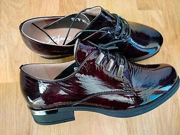 Ženske lakovane cipele Stefano - Model: šnir – vezivanje sa četiri na lalafo.rs — 3 Ženske lakovane cipele Stefano - Model: šnir – vezivanje sa četiri — 3