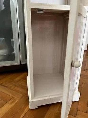 Kids' furniture: Uska drvena polica/komoda sa ormarićem - Materijal: drvo u at lalafo.rs — 6 Kids' furniture: Uska drvena polica/komoda sa ormarićem - Materijal: drvo u — 6