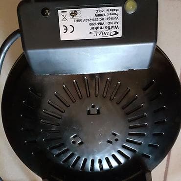 Aparat za vafle Coral WM-1200 - Snaga: 1200 W - Napon: AC 220–240 V na lalafo.rs — 3 Aparat za vafle Coral WM-1200 - Snaga: 1200 W - Napon: AC 220–240 V — 3