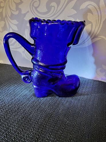 Cizma,vaza,ukras nova,duvano staklo Zabkowice Poljska iz 70ih. Cizma na lalafo.rs — 2 Cizma,vaza,ukras nova,duvano staklo Zabkowice Poljska iz 70ih. Cizma — 2