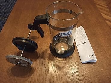 Nova posuda za pripremu kafe ili čaja zapremine 1l sa filterom. IKEA na lalafo.rs — 4 Nova posuda za pripremu kafe ili čaja zapremine 1l sa filterom. IKEA — 4