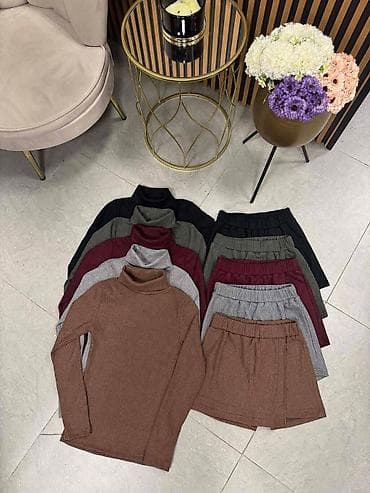 Ženski set – rolka i mini suknja/šorts - Tip: pleteni komplet od at lalafo.rs — 5 Ženski set – rolka i mini suknja/šorts - Tip: pleteni komplet od — 5