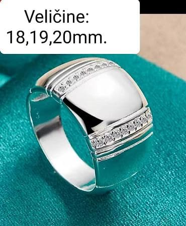 PRELEPE KVALITETNE POSREBRENE RAZNOVRSNE PRSTENJE SA CIRKONIMA,SA na lalafo.rs — 1 PRELEPE KVALITETNE POSREBRENE RAZNOVRSNE PRSTENJE SA CIRKONIMA,SA — 1