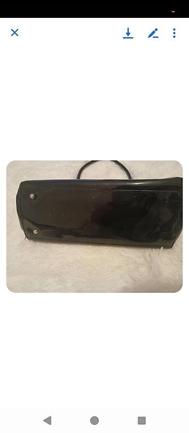 Elegantna ženska torba Armani Jeans - Materijal: crni lakirani na lalafo.rs — 2 Elegantna ženska torba Armani Jeans - Materijal: crni lakirani — 2