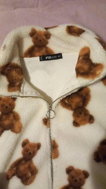 Flis jakna sa medvedićima – FB Sister, veličina M - Materijal na lalafo.rs — 2 Flis jakna sa medvedićima – FB Sister, veličina M - Materijal — 2