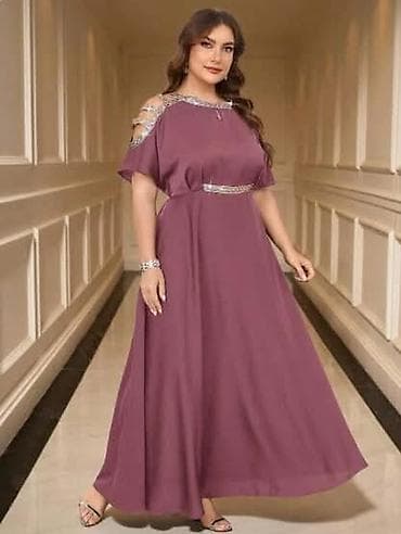 🌟Elegantna maxi večernja haljina sa svetlucavim detaljima🌟 ✅Cena3900 na lalafo.rs — 6 🌟Elegantna maxi večernja haljina sa svetlucavim detaljima🌟 ✅Cena3900 — 6