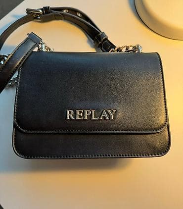 Replay mala kozna crna replay torbica at lalafo.rs — 6 Replay mala kozna crna replay torbica — 6