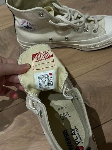 Converse x Comme des Garçons PLAY Chuck 70 – uniseks visoke patike. - na lalafo.rs — 3 Converse x Comme des Garçons PLAY Chuck 70 – uniseks visoke patike. - — 3