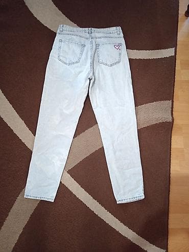 Svetloplave farmerke – visokog struka, klasičan straight/ tapered na lalafo.rs — 1 Svetloplave farmerke – visokog struka, klasičan straight/ tapered — 1
