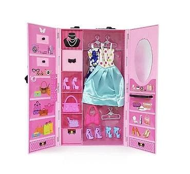 Barbie Ormar sa Lutkom i Dodatcima 👗👠 Neverovatan Barbie ormar PUN na lalafo.rs — 4 Barbie Ormar sa Lutkom i Dodatcima 👗👠 Neverovatan Barbie ormar PUN — 4