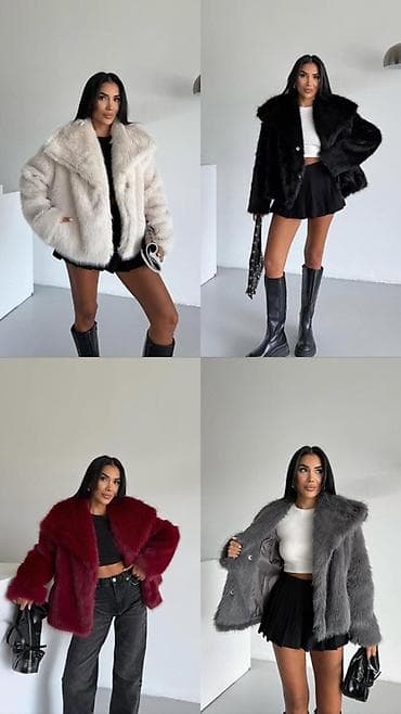 🔥Ženska bunda od veštačkog krzna – kratki oversized kroj ✅ Sml ✅4 na lalafo.rs — 1 🔥Ženska bunda od veštačkog krzna – kratki oversized kroj ✅ Sml ✅4 — 1