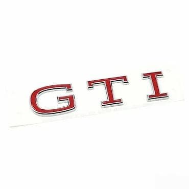 Samolepljiv znak GTI novi tip. Novi tip znakova za Vw GTI. ✨ Znakovi na lalafo.rs Samolepljiv znak GTI novi tip. Novi tip znakova za Vw GTI. ✨ Znakovi
