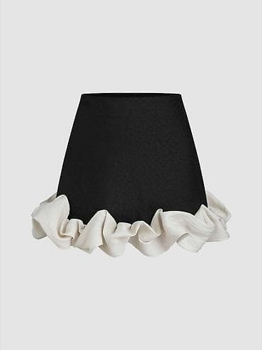 Suknjice lakovane,sa cipkom,na karner,na preklop,na rese,sa sjajem na lalafo.rs — 8 Suknjice lakovane,sa cipkom,na karner,na preklop,na rese,sa sjajem — 8