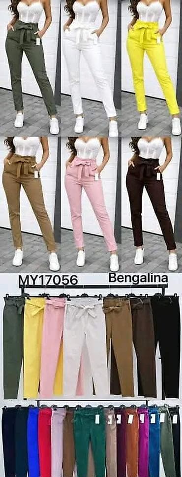 Ženske pantalone Bengalina – model MY17056 - Materijal: bengalina na lalafo.rs Ženske pantalone Bengalina – model MY17056 - Materijal: bengalina