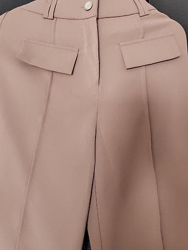 pantalone butiku ali: Ženske pantalone širokog kroja u boji kapućina. Nove bez etikete na lalafo.rs — 2 pantalone butiku ali: Ženske pantalone širokog kroja u boji kapućina. Nove bez etikete — 2