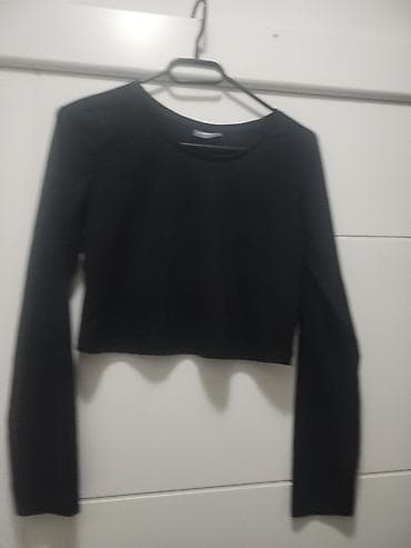 zenske broj: 2 komada crni ženski crop top sa dugim rukavima - Klasičan okrugli at lalafo.rs — 2 zenske broj: 2 komada crni ženski crop top sa dugim rukavima - Klasičan okrugli — 2