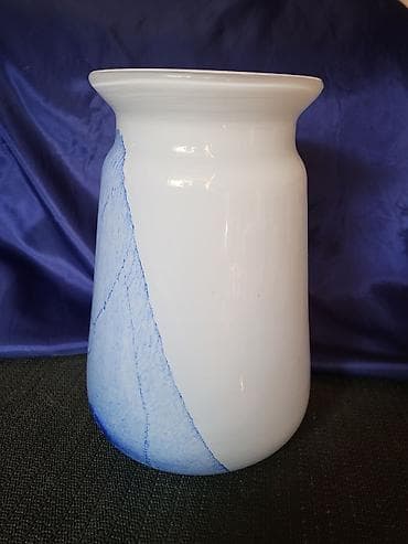 vaza 80 cm: Vaza nova duvano staklo Malta iz 70,80ih.god. Vaza pun rad,duvano na lalafo.rs — 9 vaza 80 cm: Vaza nova duvano staklo Malta iz 70,80ih.god. Vaza pun rad,duvano — 9