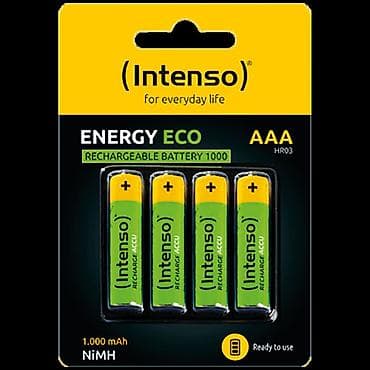 Baterija punjiva AAA, 1000 mAh, blister 4 komada, baterija dolazi na lalafo.rs Baterija punjiva AAA, 1000 mAh, blister 4 komada, baterija dolazi