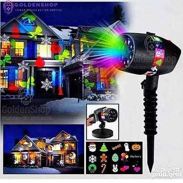 LED projektor za praznične dekoracije – Slide Show - Projektor sa na lalafo.rs — 1 LED projektor za praznične dekoracije – Slide Show - Projektor sa — 1