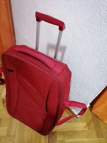 Kofer veći platneni SAMSONITE na ramena ili da se vuče na točkićima na lalafo.rs — 10 Kofer veći platneni SAMSONITE na ramena ili da se vuče na točkićima — 10
