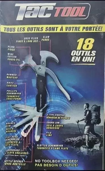 Višenamenski Alat TAC TOOL 18u1 – Savršen Za Svaki Posao Dobrodošli u na lalafo.rs — 1 Višenamenski Alat TAC TOOL 18u1 – Savršen Za Svaki Posao Dobrodošli u — 1