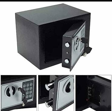 Sef za čuvanje stvari, sa elektronskom bravom Dimenzije sefa 23x17x17 na lalafo.rs — 4 Sef za čuvanje stvari, sa elektronskom bravom Dimenzije sefa 23x17x17 — 4