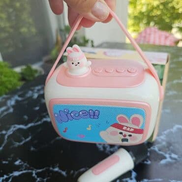 Mini karaoke zvučnik sa mikrofonom Zeka Cena: 3700 din Mini karaoke na lalafo.rs Mini karaoke zvučnik sa mikrofonom Zeka Cena: 3700 din Mini karaoke