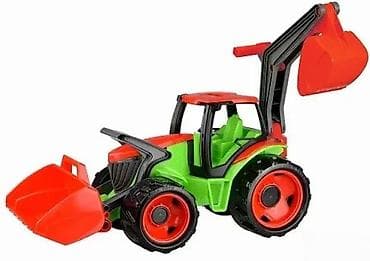 Toy Vehicles & Accessories: Igračka traktor sa kašikom i zadnjim bagerom - Veliki plastični at lalafo.rs — 1 Toy Vehicles & Accessories: Igračka traktor sa kašikom i zadnjim bagerom - Veliki plastični — 1