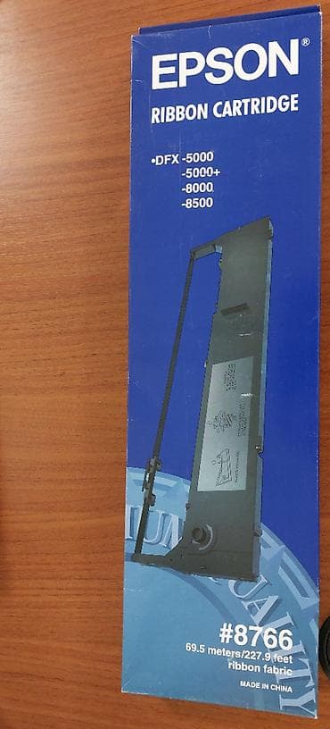 Ribon – traka 8766 za Epson DFX-5000, DFX-8000, DFX-8500 Opis na lalafo.rs Ribon – traka 8766 za Epson DFX-5000, DFX-8000, DFX-8500 Opis