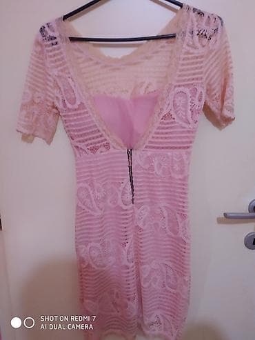 Prelepa roze haljina vl M /38 nošena svega 3 puta elegantna i na lalafo.rs — 5 Prelepa roze haljina vl M /38 nošena svega 3 puta elegantna i — 5